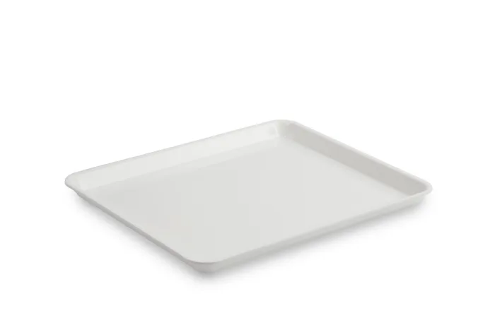 Polimetilmetakrilāta GN 1/2 20 Plexi trauks Balts