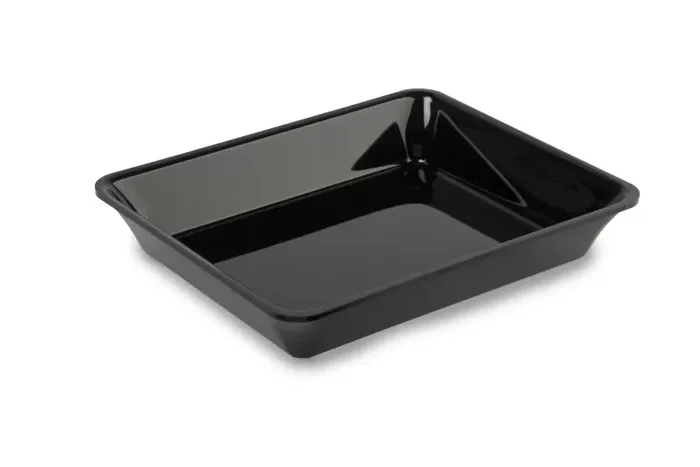 Polimetilmetakrilāta GN 1/2 50 Plexi trauks Melns