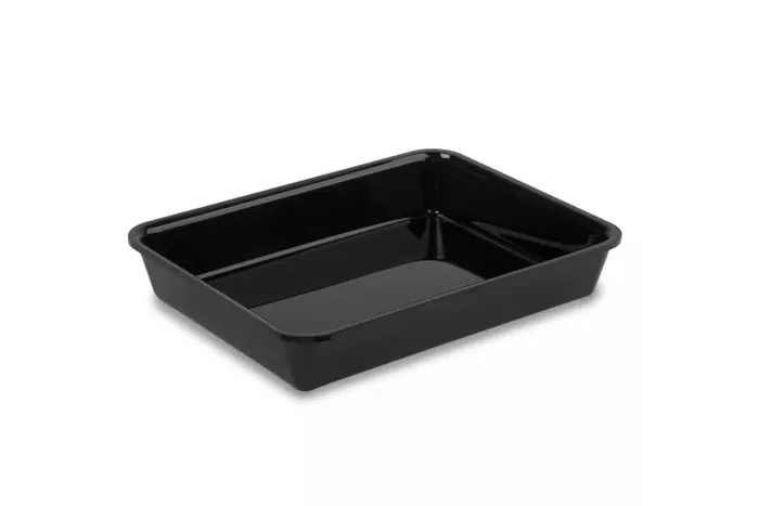 Polimetilmetakrilāta GN 1/5 40 Plexi trauks Melns