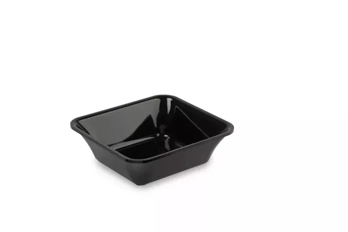 Polimetilmetakrilāta GN 1/6 50 Plexi trauks Melns