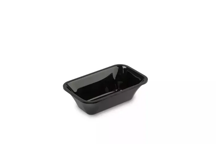 Polimetilmetakrilāta GN 1/9 50 Plexi trauks Melns