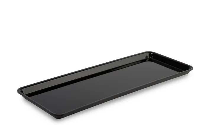 Polimetilmetakrilāta GN 2/5 20 Plexi trauks Melns